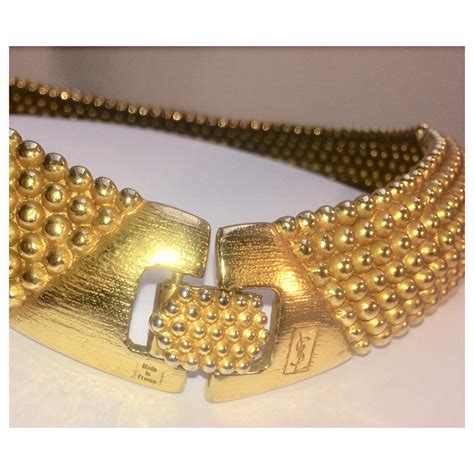 collier yves saint laurent femme|BIJOUX .